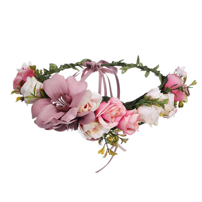 Molans Spring Bohemian Flower Crowns - Orchid Unique 