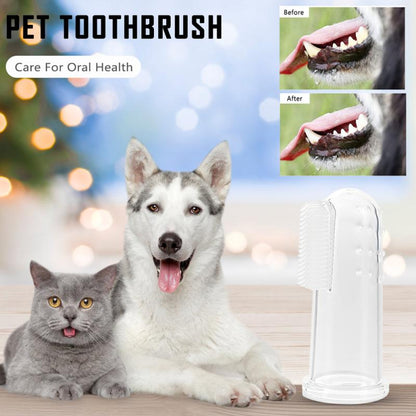 Soft Pet Finger Toothbrush - Orchid Unique 