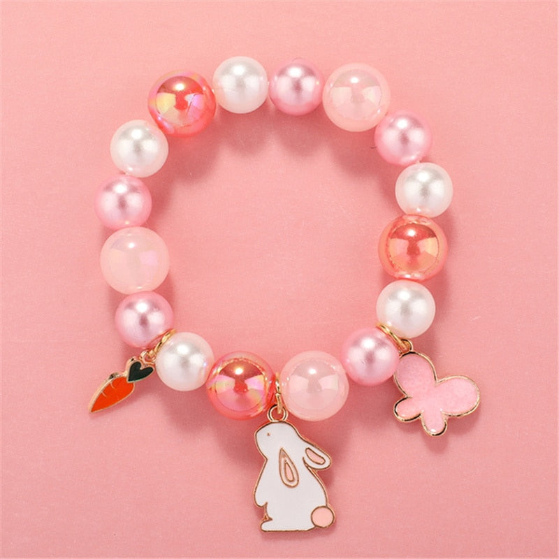 Cute beads Bracelet - Orchid Unique 