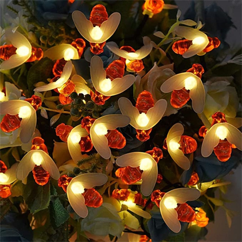 Solar String Lights Outdoor Waterproof - Orchid Unique  Orchid Unique 