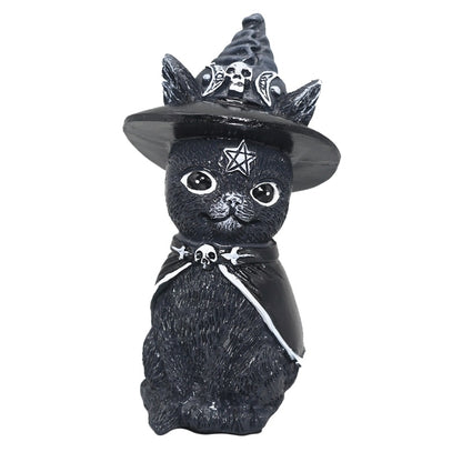 Kawaii Cute Magic Devil Black Cat For Desktop - Orchid Unique 