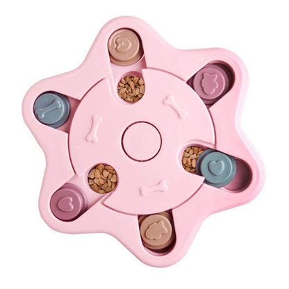 Dog Puzzle Toys Slow Feeder - Orchid Unique 