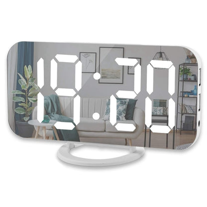 Digital Mirror LED Alarm Clock - Orchid Unique 