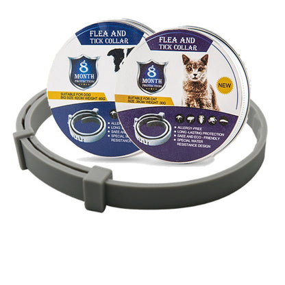 Adjustable Pet Collar Flea & Tick Prevention - Orchid Unique 