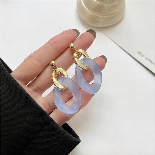Trendy  Drop Earrings - Orchid Unique