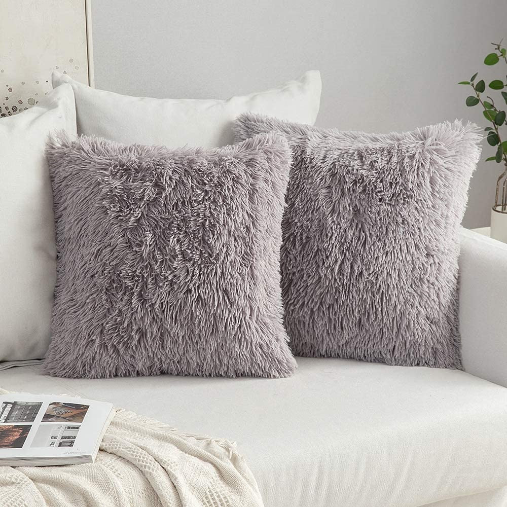 Soft Fluffy Cushion Cover - Orchid Unique 