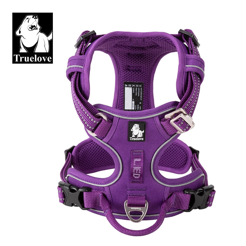 Truelove Pet Reflective Dog Harness - Orchid Unique  Orchid Unique 