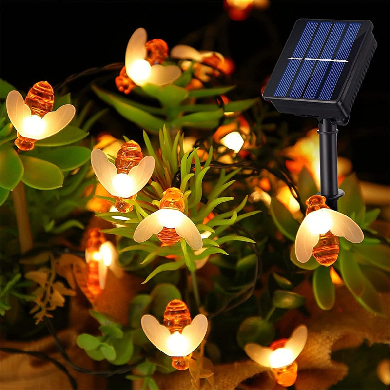 Solar String Lights Outdoor Waterproof - Orchid Unique  Orchid Unique 