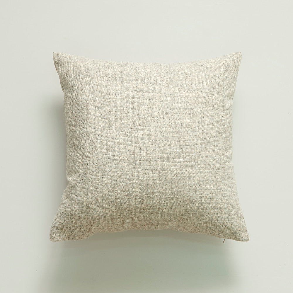 Cotton Hemp Tassel Pillow Cover - Orchid Unique  Orchid Unique 