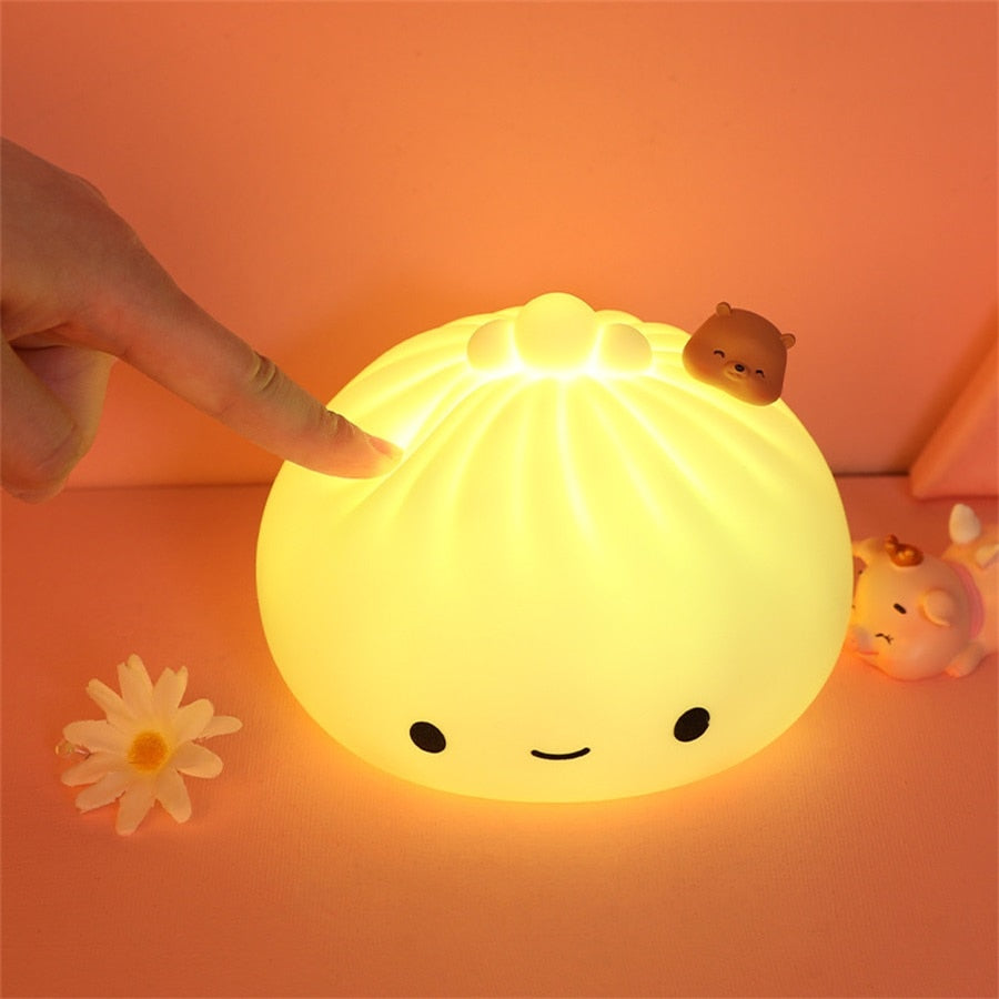 Cute LED Night Light - Orchid Unique 