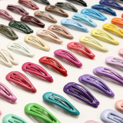 Colorful Waterdrop Shape Hairpins - Orchid Unique 