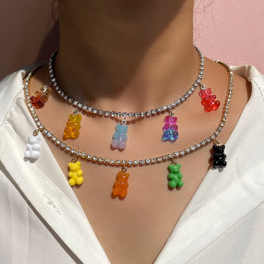 Fashion Butterfly Pendant Necklace - Orchid Unique 
