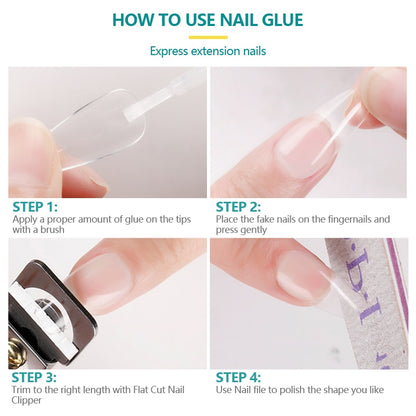 Nail Glue for False Tips - Orchid Unique 