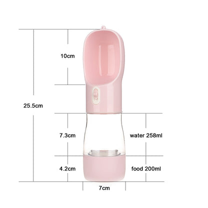 Portable Dog Water Bottle - Orchid Unique 