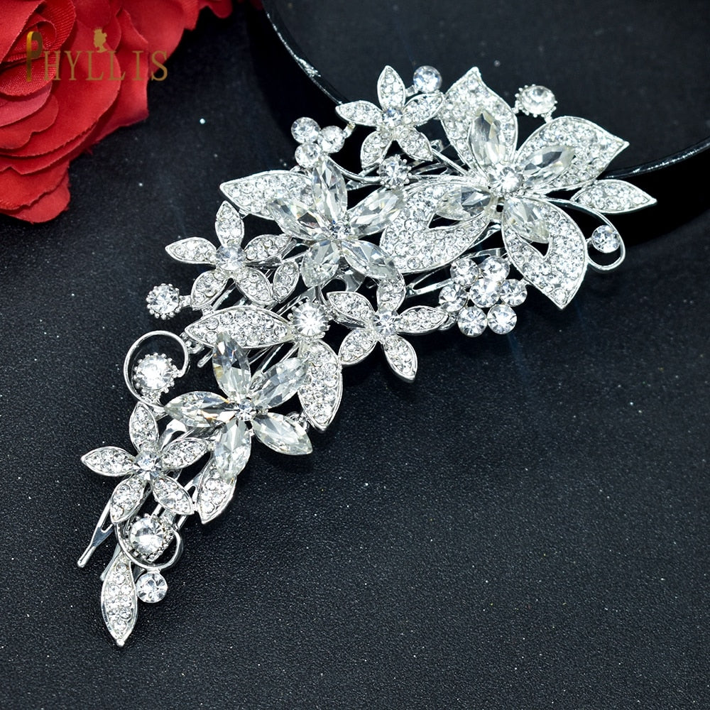 Crystal Bridal Hair Jewelry - Orchid Unique  Orchid Unique 