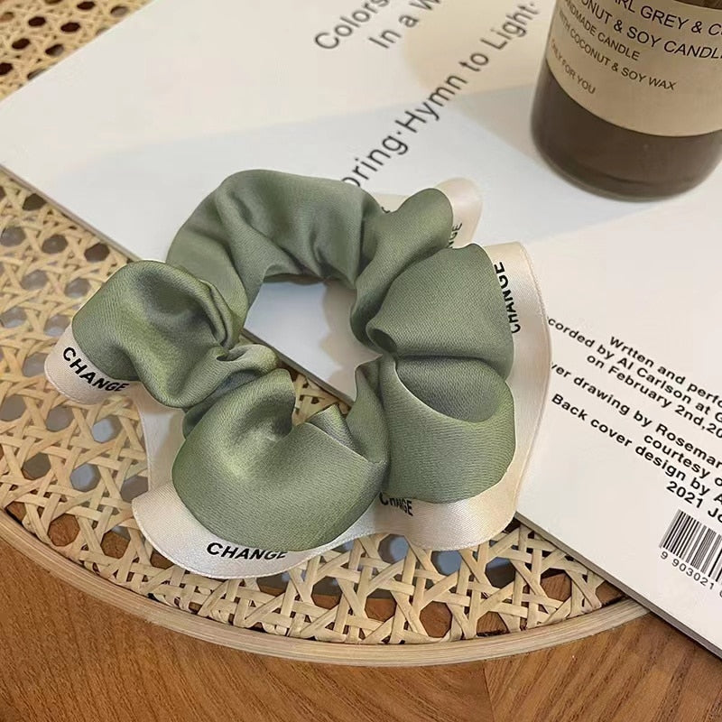 Hair Scarf Scrunchies - Orchid Unique  Orchid Unique 