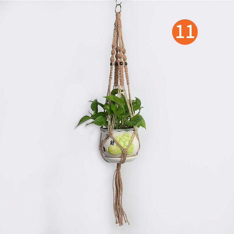 Handmade Macrame Plant Pot Hanger - Orchid Unique  Orchid Unique 