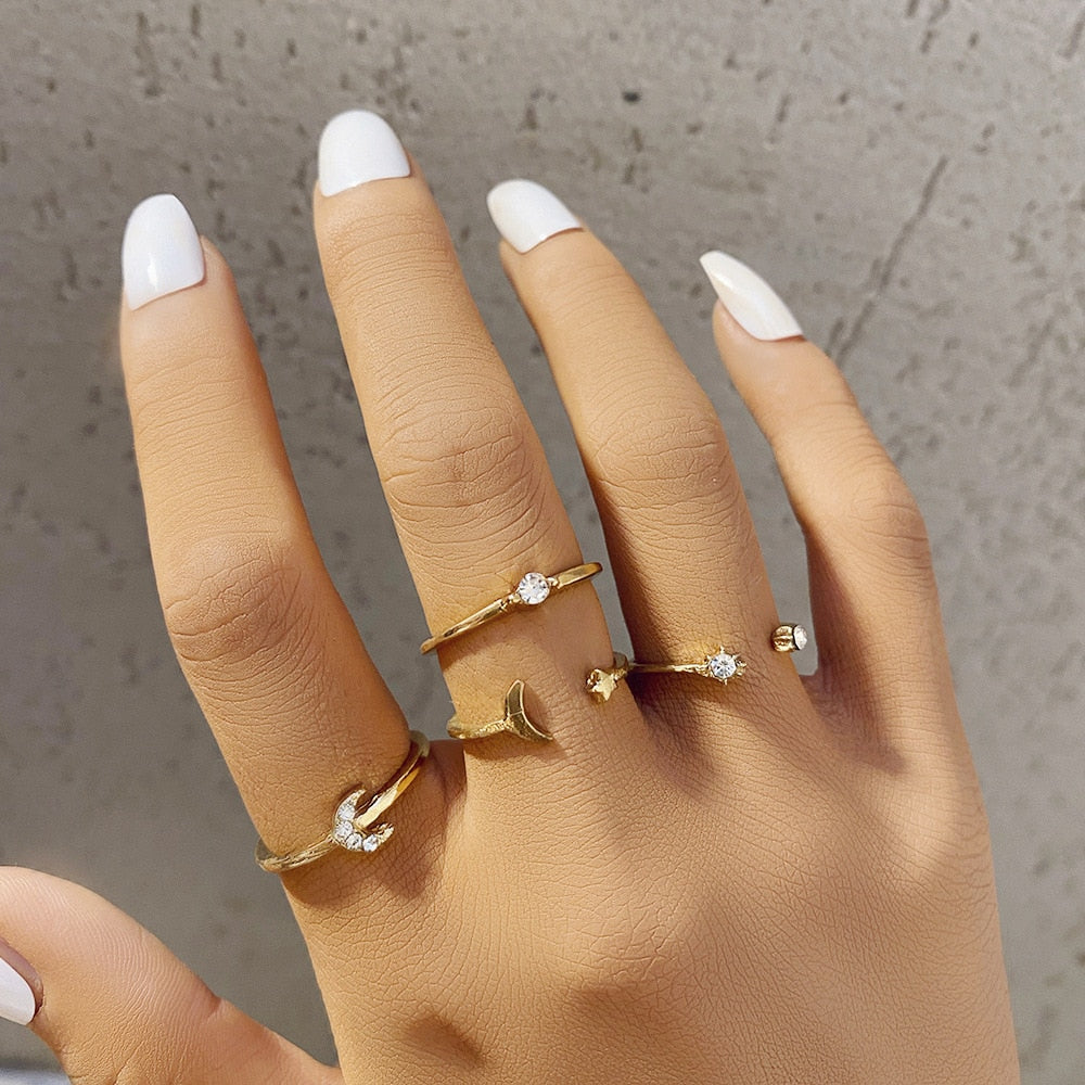 Bohemia Style Rings - Orchid Unique 