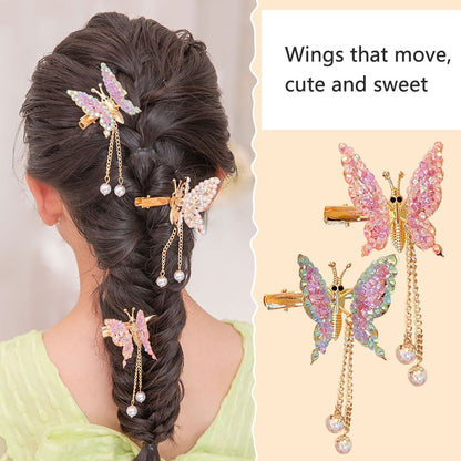 New Cute Moving Butterfly Hairpin - Orchid Unique 