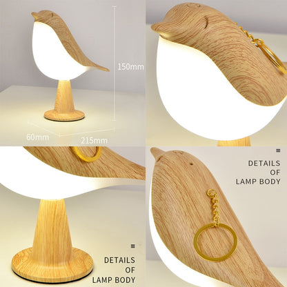 Wooden Bird Night Lights - Orchid Unique 