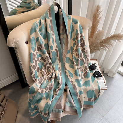 2023 Cashmere Winter Scarf for Women Luxury - Orchid Unique 