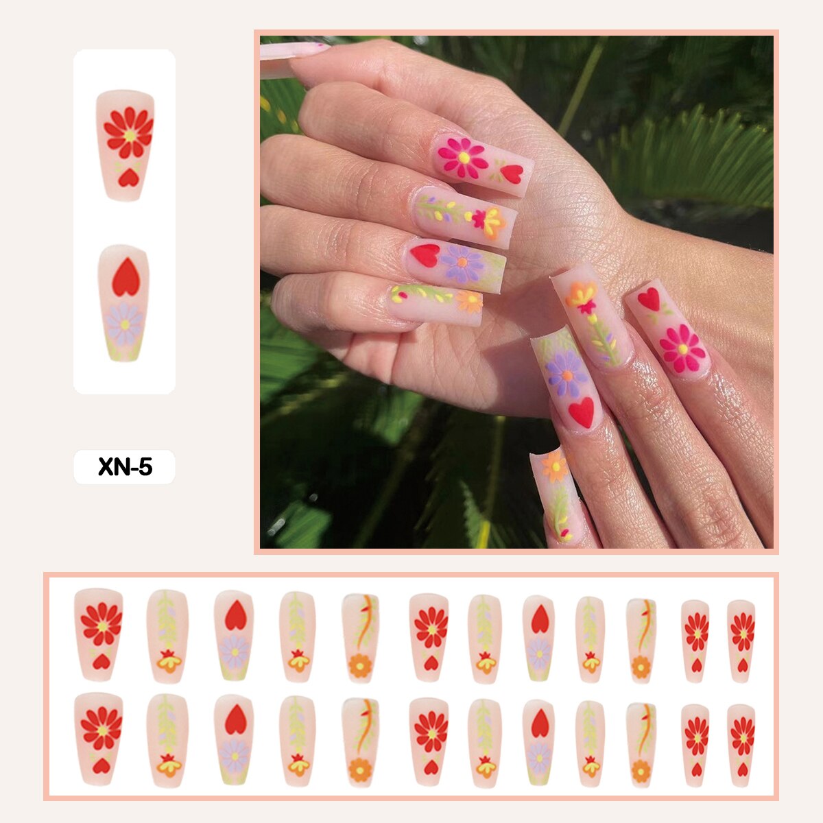 Fresh Summer Fairy Pattern Nail Art - Orchid Unique  Orchid Unique 