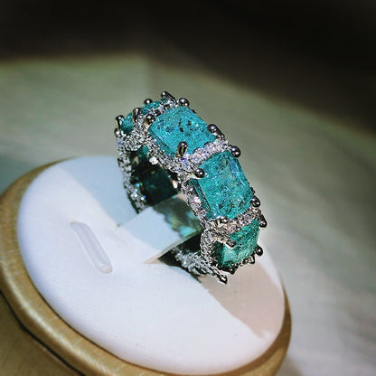 High-definition Paraiba Zircon Jewelry - Orchid Unique 