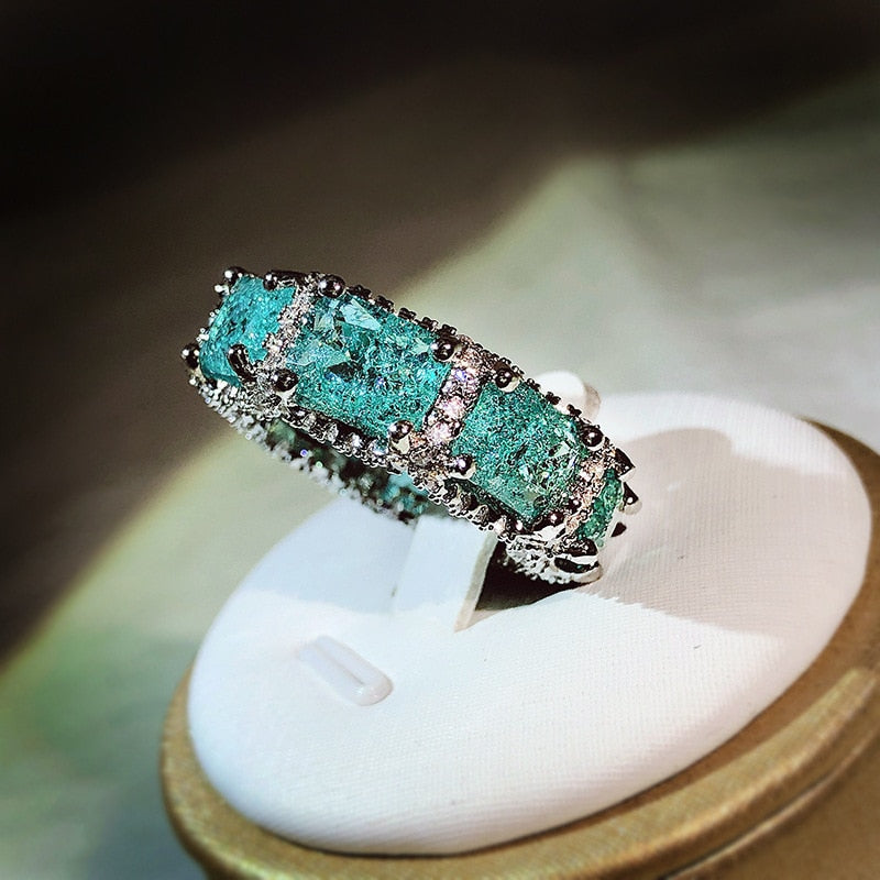 High-definition Paraiba Zircon Jewelry - Orchid Unique  Orchid Unique 