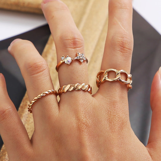 Bohemia Style Rings - Orchid Unique