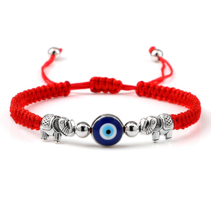 Evil Eye Braided Bracelet - Orchid Unique 