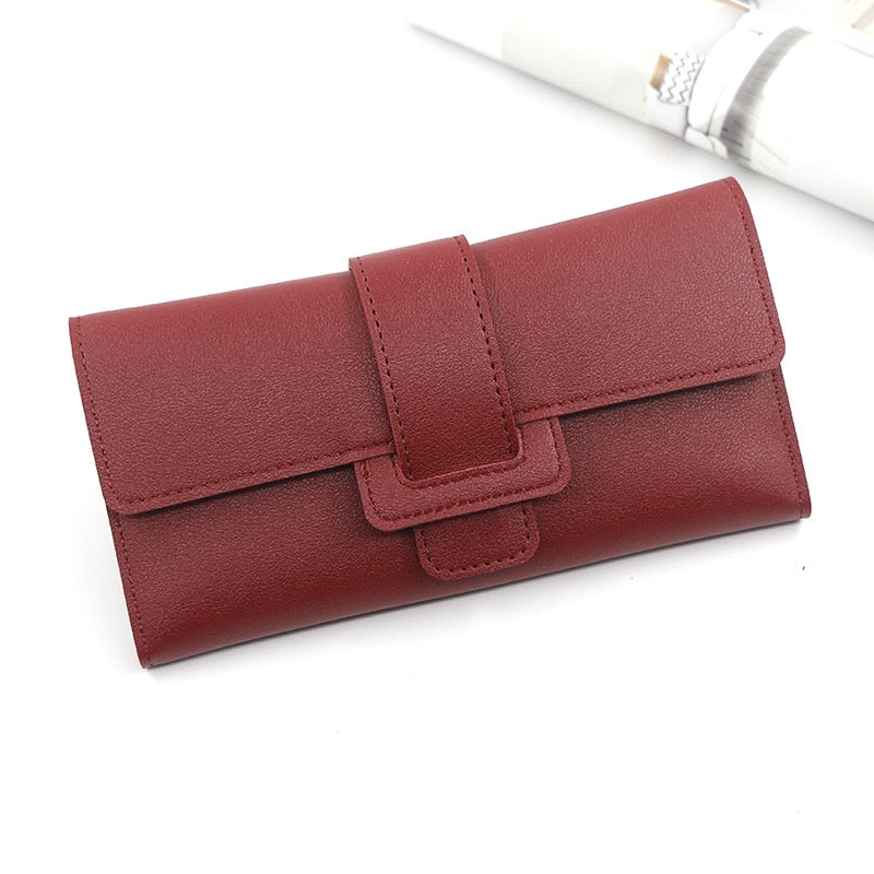 Long Hasp Fold-over Wallet - Orchid Unique  Orchid Unique 