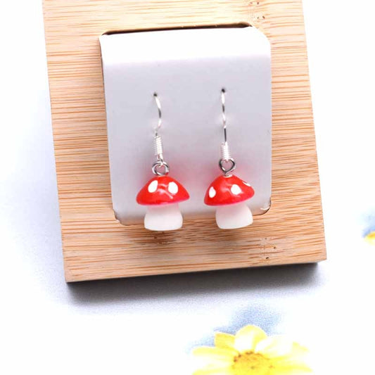 Cute Funny Earrings - Orchid Unique
