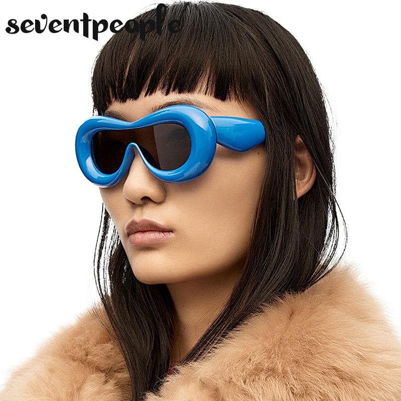 Fashion Cat Eye Sunglasses - Orchid Unique 