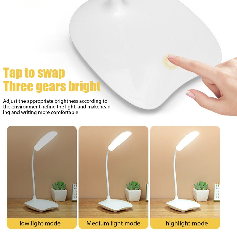 Touch Dimming/Eye Protection Portable Lamp - Orchid Unique 