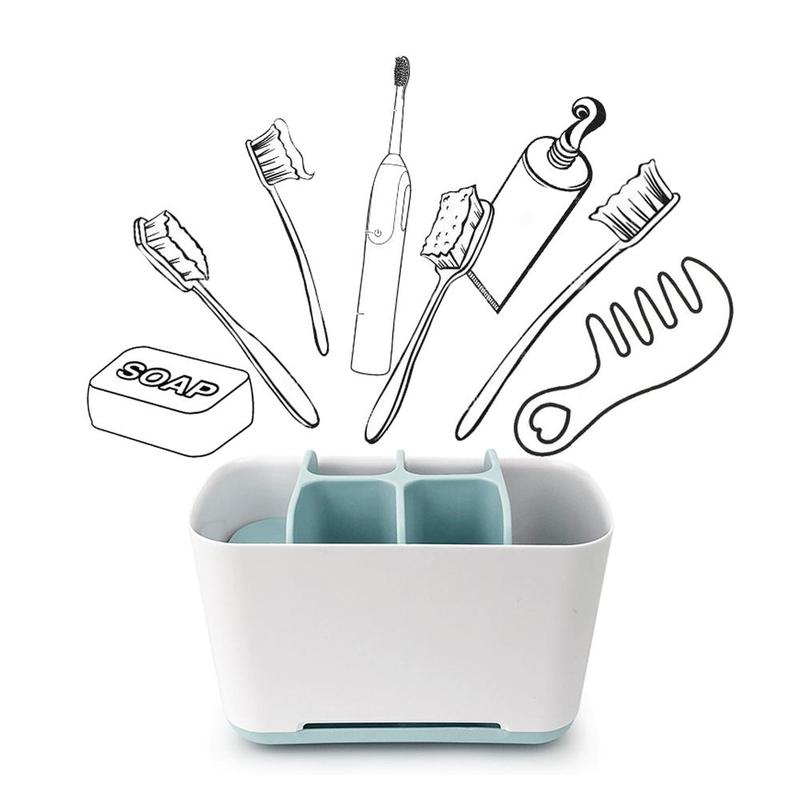 Toothbrush & Toothpaste Holder - Orchid Unique  SPECIFICATIONS Material: Plastic Is Smart Device: NO Brand Name: VIE LENTE Big Blue, Big Grey, Small Grey, Small Blue Toothbrush & Toothpaste Holder SPECIFICATIONS Material: Plastic Is Smart Device: NO Brand Name: VIE LENTE (Store description)  7 6 80570131 USD (Store description) 14:200006152#Big Blue, 14:200006151#Big Grey, 14:200006155#Small Grey, 14:173#Small Blue Big Blue, Big Grey, Small Grey, Small Blue Orchid  Home Organization Orchid Unique 