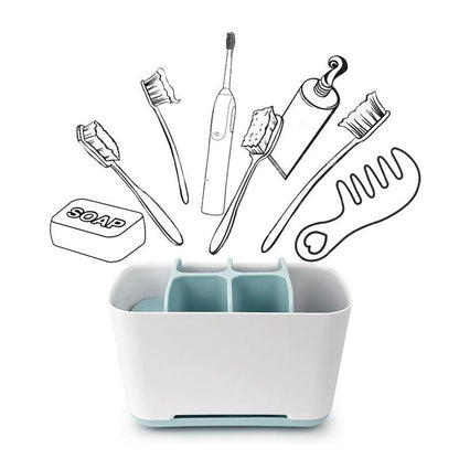 Toothbrush & Toothpaste Holder - Orchid Unique  SPECIFICATIONS Material: Plastic Is Smart Device: NO Brand Name: VIE LENTE Big Blue, Big Grey, Small Grey, Small Blue Toothbrush & Toothpaste Holder SPECIFICATIONS Material: Plastic Is Smart Device: NO Brand Name: VIE LENTE (Store description)  7 6 80570131 USD (Store description) 14:200006152#Big Blue, 14:200006151#Big Grey, 14:200006155#Small Grey, 14:173#Small Blue Big Blue, Big Grey, Small Grey, Small Blue Orchid  Home Organization