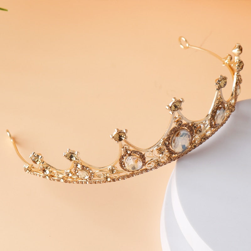 Crystal Bridal Tiara Crown - Orchid Unique 