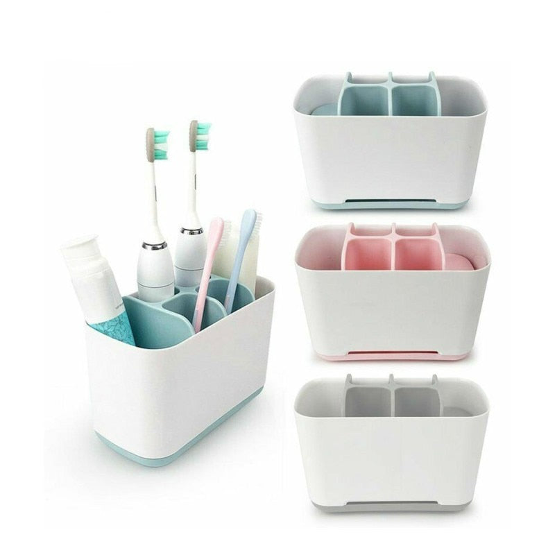 Toothbrush & Toothpaste Holder - Orchid Unique  SPECIFICATIONS Material: Plastic Is Smart Device: NO Brand Name: VIE LENTE Big Blue, Big Grey, Small Grey, Small Blue Toothbrush & Toothpaste Holder SPECIFICATIONS Material: Plastic Is Smart Device: NO Brand Name: VIE LENTE (Store description)  2 1 23846584 USD (Store description) 14:200006152#Big Blue, 14:200006151#Big Grey, 14:200006155#Small Grey, 14:173#Small Blue Big Blue, Big Grey, Small Grey, Small Blue Orchid  Home Organization Orchid Unique 