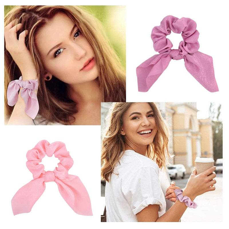 Chiffon Bowknot Headbands - Orchid Unique  Orchid Unique 