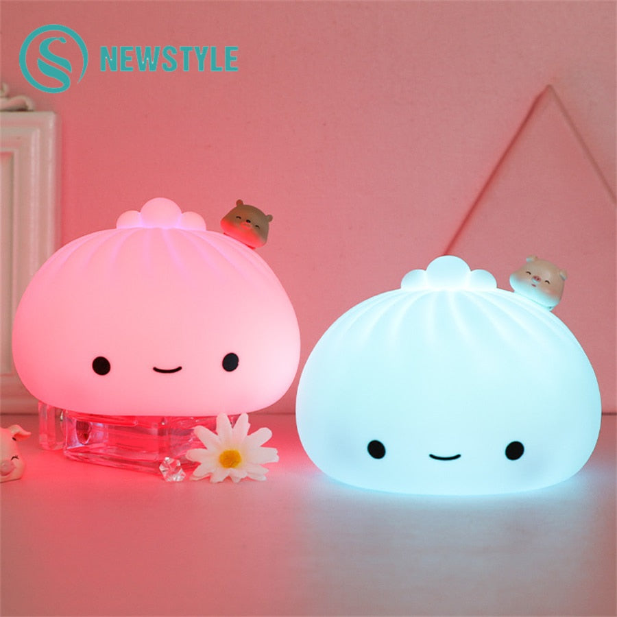 Cute LED Night Light - Orchid Unique 