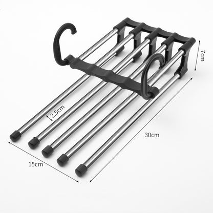 5 in 1 Magic Trouser Rack Hangers - Orchid Unique 