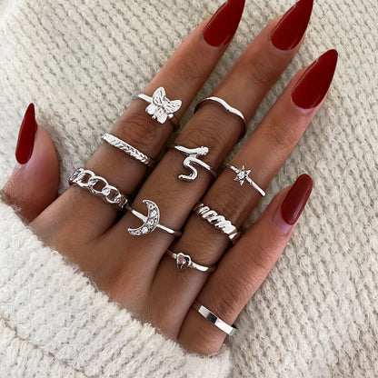 Bohemia Style Rings - Orchid Unique 