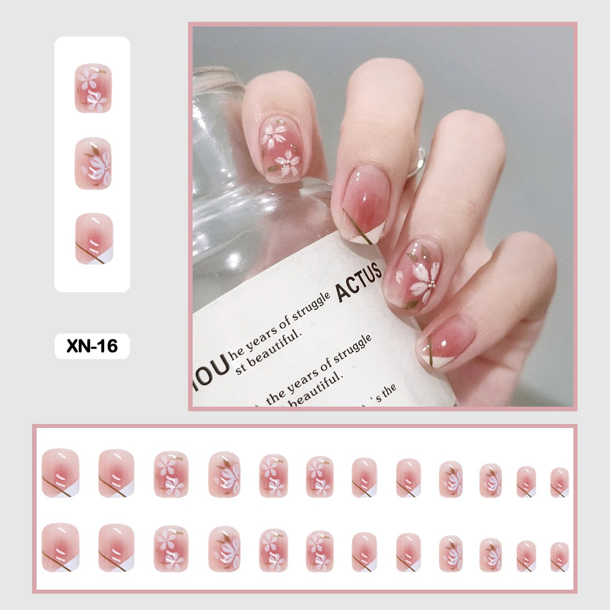 Fresh Summer Fairy Pattern Nail Art - Orchid Unique  Orchid Unique 