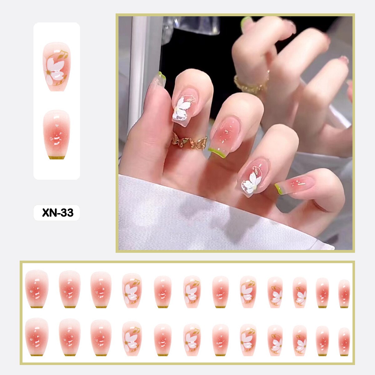 Fresh Summer Fairy Pattern Nail Art - Orchid Unique  Orchid Unique 