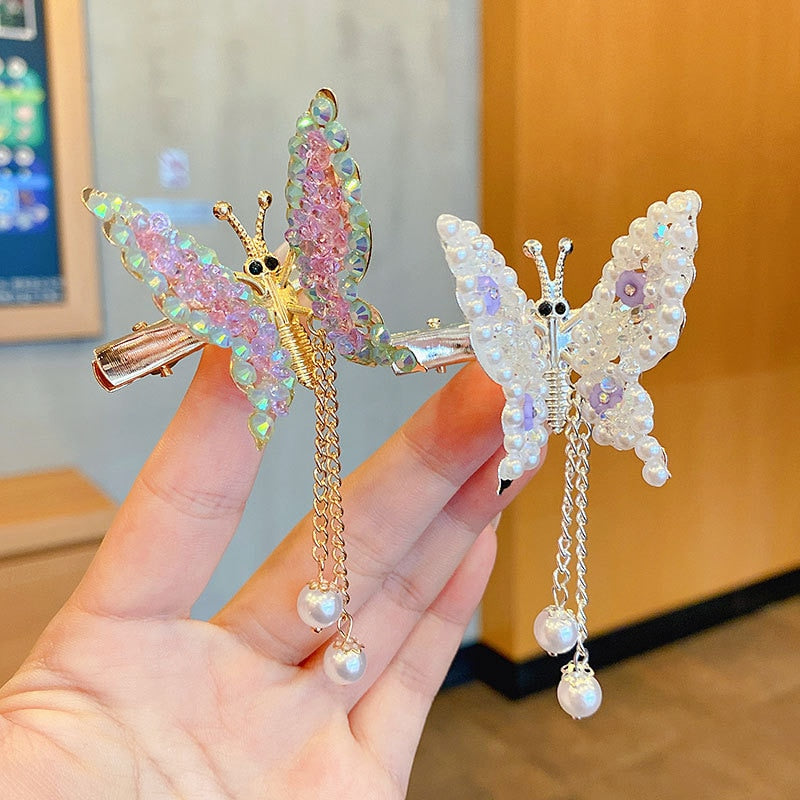 New Cute Moving Butterfly Hairpin - Orchid Unique 