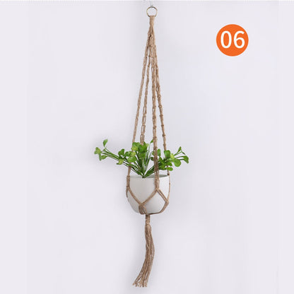 Handmade Macrame Plant Pot Hanger - Orchid Unique 