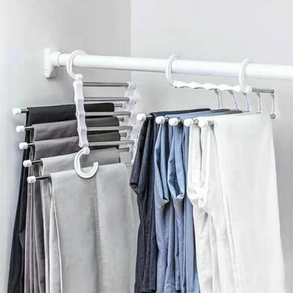 5 in 1 Magic Trouser Rack Hangers - Orchid Unique 