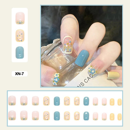 Fresh Summer Fairy Pattern Nail Art - Orchid Unique 