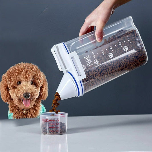 Dog & Cat Food Pail - Orchid Unique