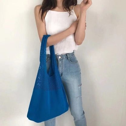 Casual Lightweight Shoulder Tote Bag - Orchid Unique 